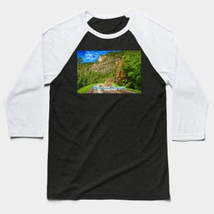 Spearfish Canyon Scenic Byway Baseball T-Shirt